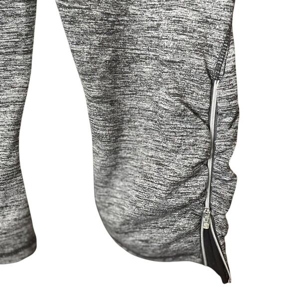 Tangerine Women's Medium Cropped Leggings Activewear Zip Ankle - Picture 4 of 5